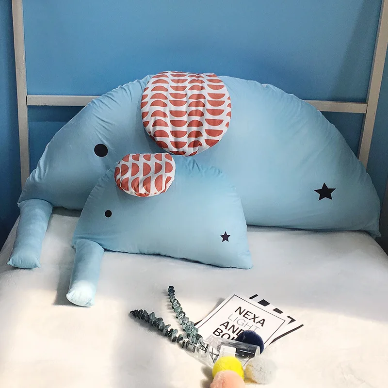 

Baby Bed Bumper Cartoon Elephant Toddler Cushion Children Crib Protector Bumper Pillow Cushion Infant Bedding Baby Bumper New