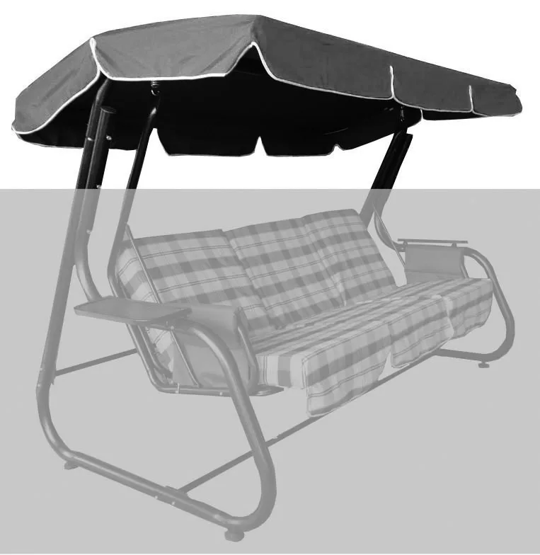 

Free shipping Roof for garden swing/Hammock 265x160cm,Multicolor solid oxford fabric,waterproofed PU coating durable fabric