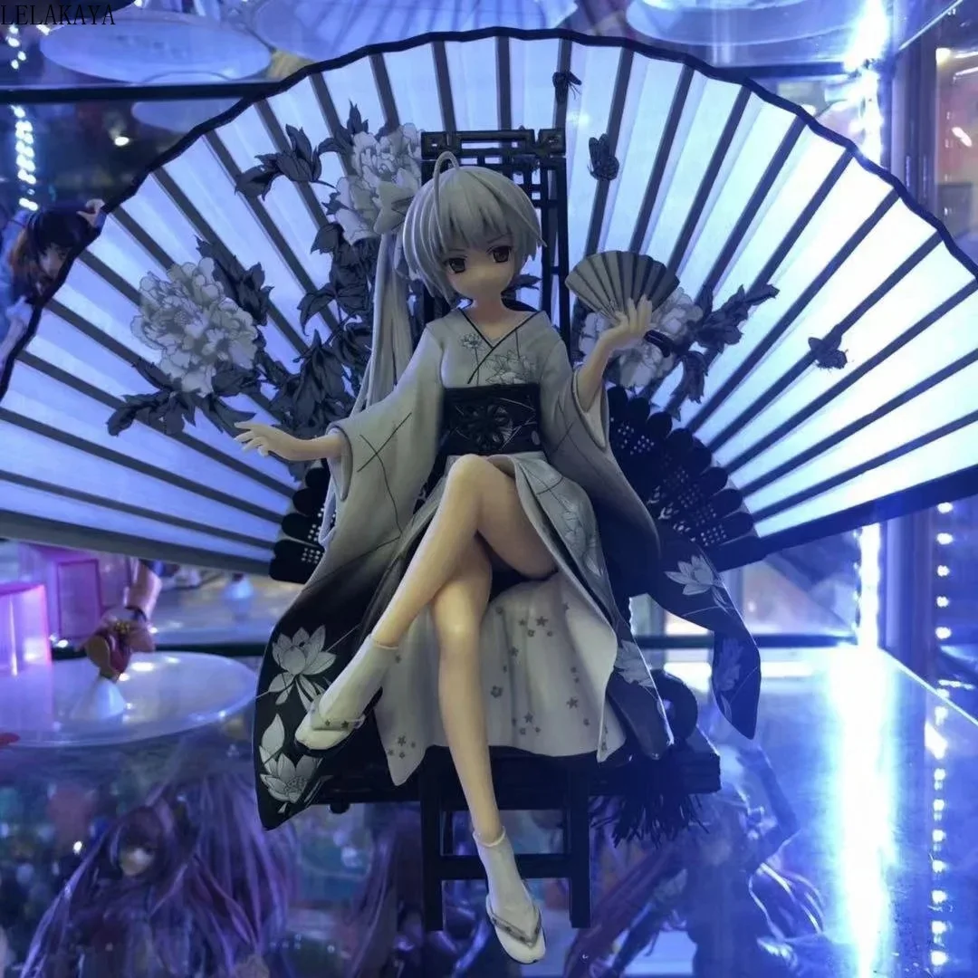 

1pcs Japanese Anime Kasugano Sora Yosuga no Sora Kimono Sexy girl Ver. 1/7 scale PVC figure action Model toys doll gift New