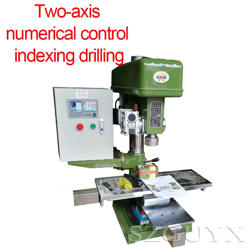 Сверлильный станок с ЧПУ двухосевой сверлильный станок Роторная автоматическая индексация бусин нефритовый браслет диск пробойник Кастомизация