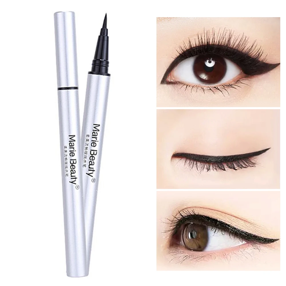Fashion Black Waterproof Eyeliner Pen Makeup Long-lasting Eye Liner Pencil Pigment Professional Maquiagem TSLM2