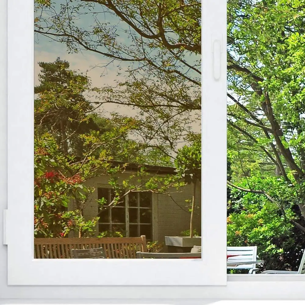 

Funlife 40/50/60/70/90x500cm Self-adhesive vinyl One Way Mirror Film Heat Control Anti UV Window Tint for Home and Office