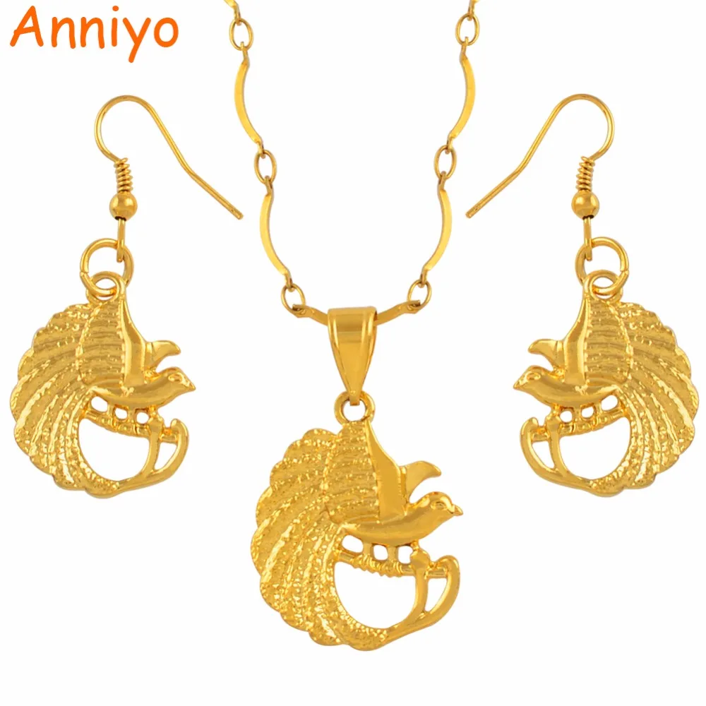 

Anniyo The Bird in The Tree Pendant NecklacesEarrings for Women Girls Papua New Guinea Jewelry PNG Ethnic Gifts #123306