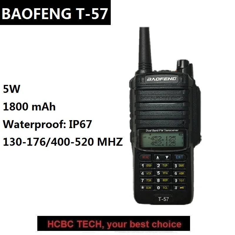 Baofeng-T-57-5W-Waterproof-Walkie-Talkie-CB-Radio-Station-Portable-Handheld-10KM-Long-Range-UV (5)_