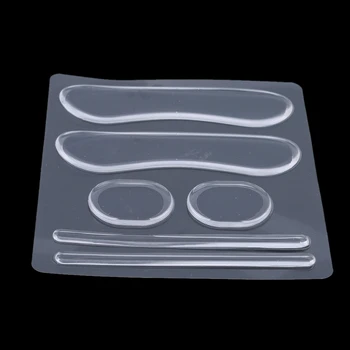 

1set women's Shoes Stickers Transparent Silicone High Heels Sandals Protector To Prevent Friction Pain Heel Invisible Insoles