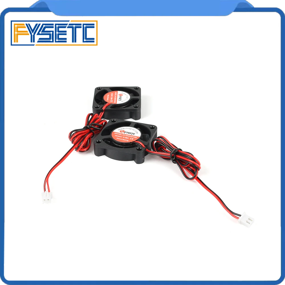 2 قطعة 3D طابعة أجزاء DC 24 V 4010 التبريد مروحة 40x40x10 مللي متر 0.08A تحمل الهيدروليكية المبرد سوبر الصامت ل Creality Ender-3