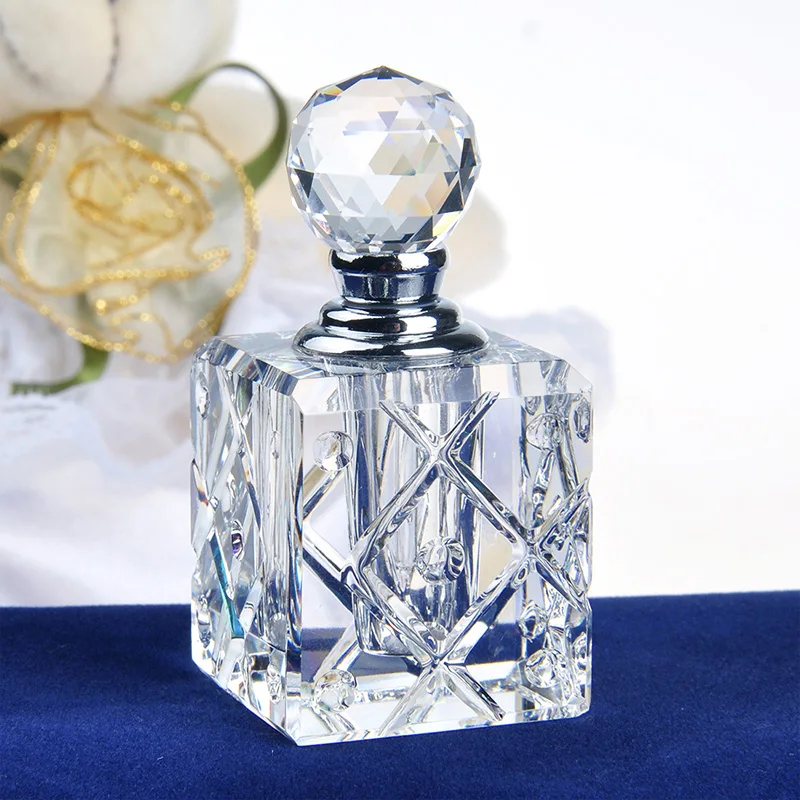 Crystal Sample Bottle Travel Empty Perfume Containers Perfume