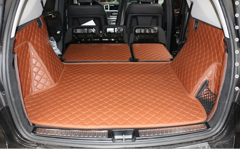 Высокое качество! Специальные коврики для багажника Mercedes Benz ML 63 AMG W166 2016 2012