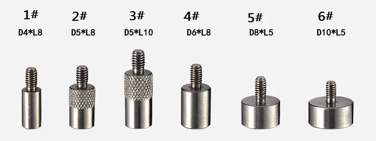 2--6pcs M2.5 Dial gauge probe, needle tip probe for dial indicator ...