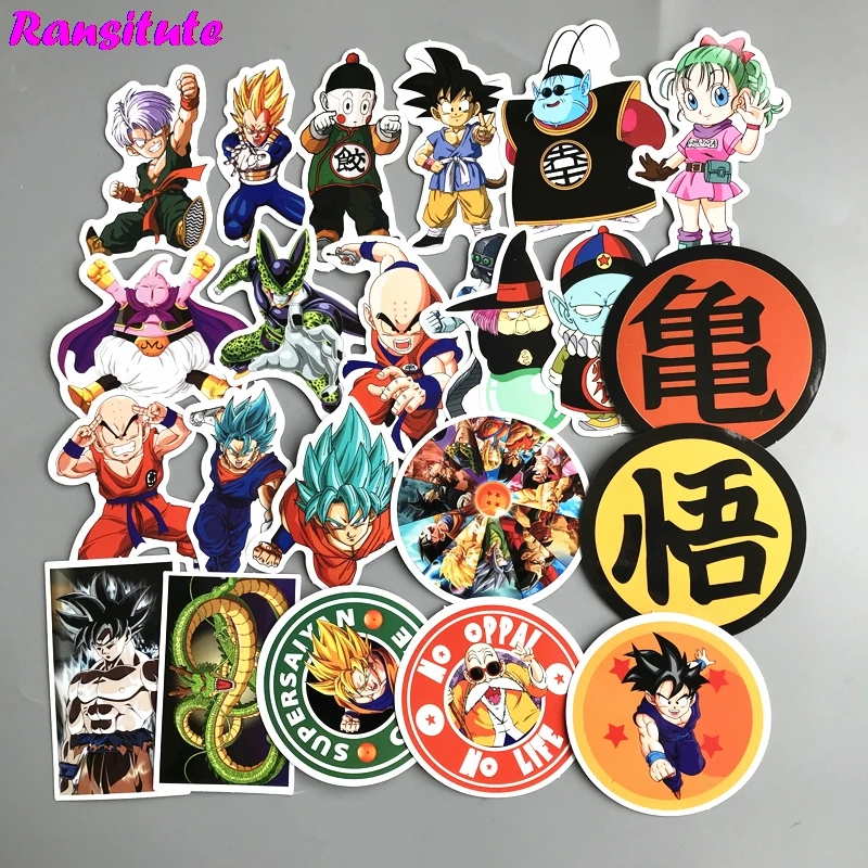 R168 50 шт./компл. Dragon Ball Z Doodle Стикеры создание елочных игрушек скейтборд ноутбук Чемодан мобильный телефон велосипед Водонепроницаемый Стикеры