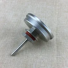 Набор бесшовных биметаллических термометров, " лицо и 2" зонд, 1/" MNPT, 0~ 220F градусов, пивной термометр для пивоварения, чайник для домашнего пивоварения