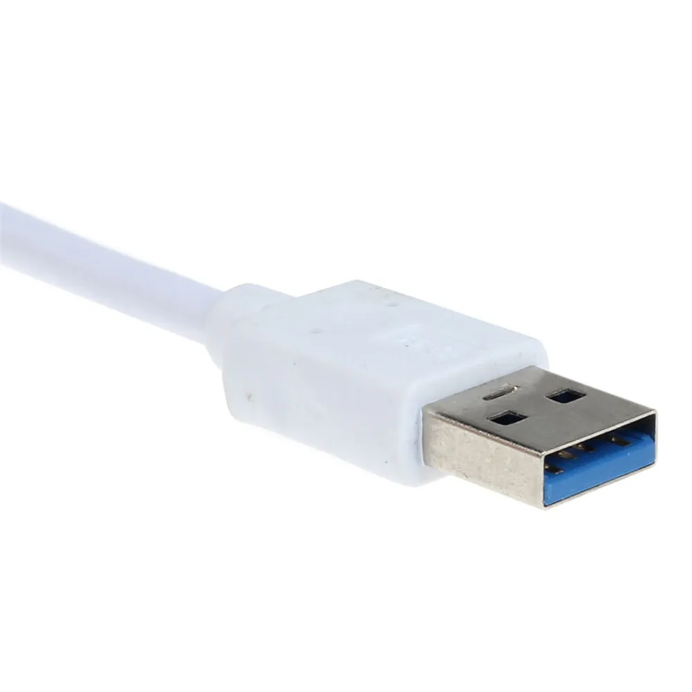 USB 3,0 4-Порты и разъёмы супер Скорость компактный концентратор адаптер с разъемом Micro-USB Порты и разъёмы для зарядки для ПК iMac НОУТБУК док-станция USB 3,0 адаптироваться