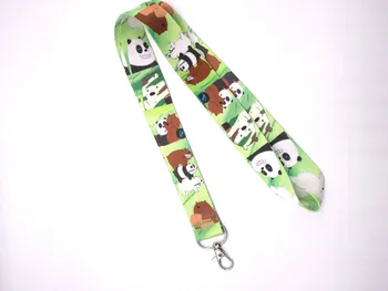 

Free Shipping 20 Pcs Cartoon We Bear Mobile Phone Neck Straps Neck Strap Keys Camera ID Card Lanyard J-11