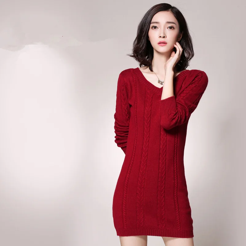 adohon 2017 womens winter Cashmere sweaters and auntmun women knitted Pullover High Quality Warm Female Vneck Long Casual Hollow adohon 2017 womens winter Cashmere sweaters and auntmun women knitted Pullover High Quality Warm Female Vneck Long Casual Hollow