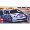 1/24 Car Model Scale Assembly Car Model PEUGE0T 206 WRC Rally Car Building Model DIY Tamiya 24221 ► Photo 1/6