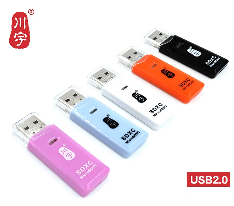 Кавау USB 2,0 устройство для чтения Micro-SD карт поддерживает до 128 ГБ с SD слот для кард-ридера C296 высокое качество Скорость для компьютера