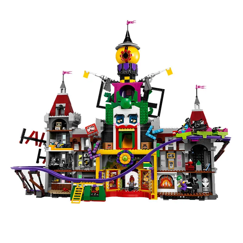 поместье джокера. лего 3857. Lego batman 70922. Lego 70922. поместье джокера.