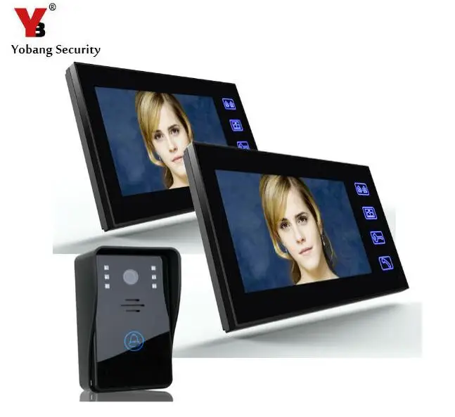 

Yobang Security 7 inch door intercom Rainproof Door Phone camera Door Monitor Video Intercom Monitor for Home intercom door