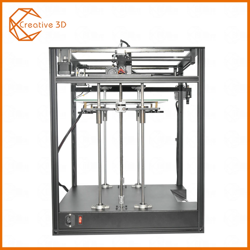 

Creative3D 2019 BestNew CoreXY Elf Dual Z-Axis 3D Printer High Precision Aluminum Profile Frame Large Area FDM
