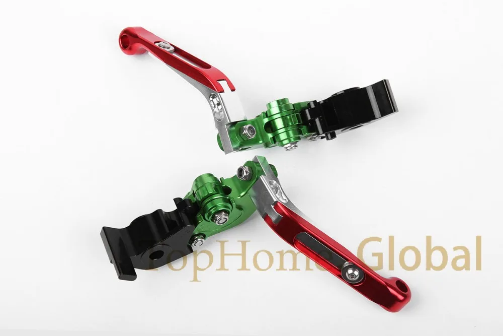 CNC allungabile pieghevole moto regolazione del freno leve frizione per Aprilia Rsv mille//R 2004/ 2005/ 2006/ 2007/ 2008