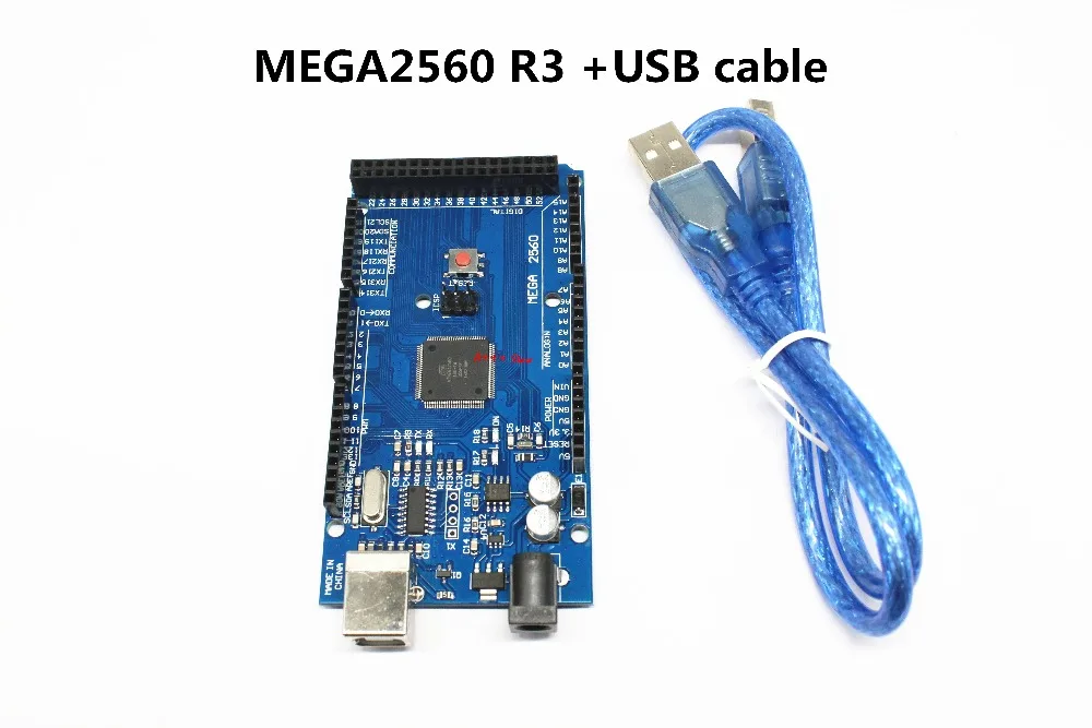 

MEGA2560 R3 ATmega2560 R3 AVR USB board + USB Cable +MEGA 2560 R3 case for arduino mega 2560 R3