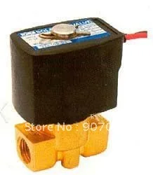 

1/4" Brass 12VDC Electric Solenoid Valve Water Air