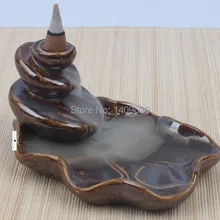 Креативный флакон с ароматическими палочками керамическая курильница и дым будет обратно