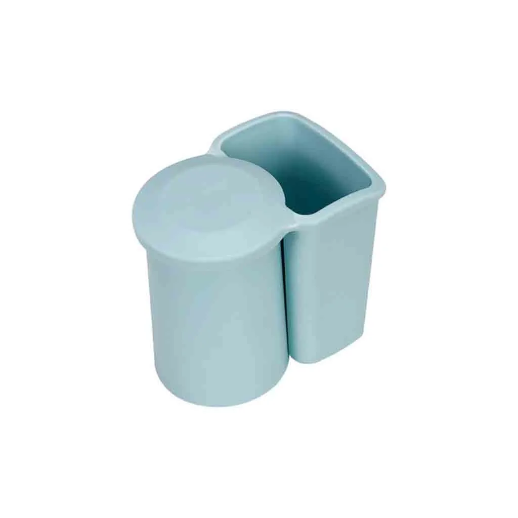 Wall Suction Toothbrush Storage Rack Holder Bathroom Hanging Organizer Container Detachable design Blue Z30607 | Дом и сад