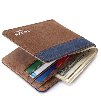 

Men's new WALLET BAG canvas bag short