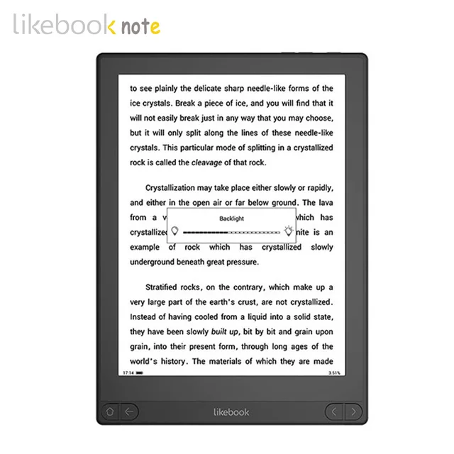 New Model e-Book BOYUE Likebook note 10.3 inch Ebook reader wifi/microphone Type C e Book e-Reader Touch Screen Backlight e-ink