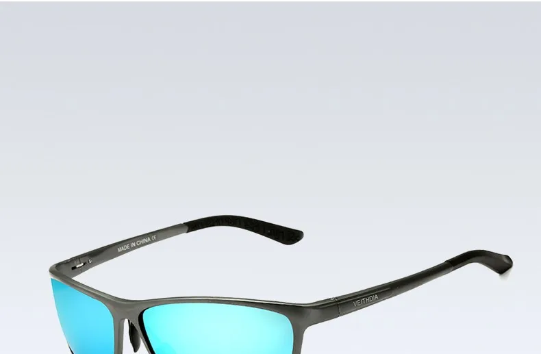 Поляризованные солнцезащитные очки из алюминиевого сплава. Мужские линзы. Зеркальные солнцезащитные очки для рыбалки, спорта и активного отдыха на свежем воздухе. Очки 6520