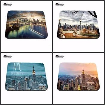 

High Quality Beautiful Scenery York City2 Mouse Pad Size Decorate Your Desk Non-Skid Rubber Pad 22*18cm and 29*25cm and 20*25cm