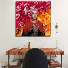 Lil Peep Album Cover Wall Art Canvas Poster And Print Canvas Oil Painting Decorative Picture For Modern Bedroom Home Decoration Lil Peep Album Cover Wall Art Canvas Poster And Print Canvas Oil Painting Decorative Picture For Modern Bedroom Home Decoration