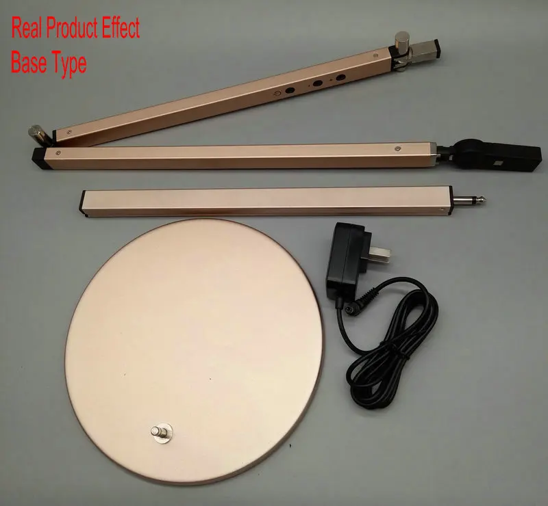 Economia de Energia Lâmpada de Mesa para Luminária Moderna Dimmer Olho Cuidados Balanço Longo Braço Escritório Negócios Estudo Luz 8 w Led 11 Luminária de mesa