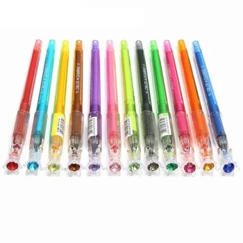 

SOSW-Mixed color Lovely 0.5mm Rollerball Gel Pens Fine Point Pens Stationery Writing