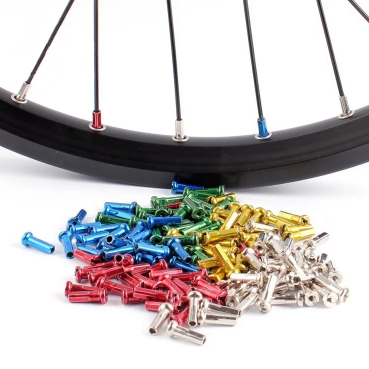 36 Pcs Round Head Colored Anodised Steel MTB BMX Road Bike Mountain