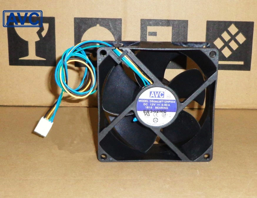 1pcs DS09238T12HP004 9CM 90mm 12V 0.90A 4 wire 4-P cooling fans