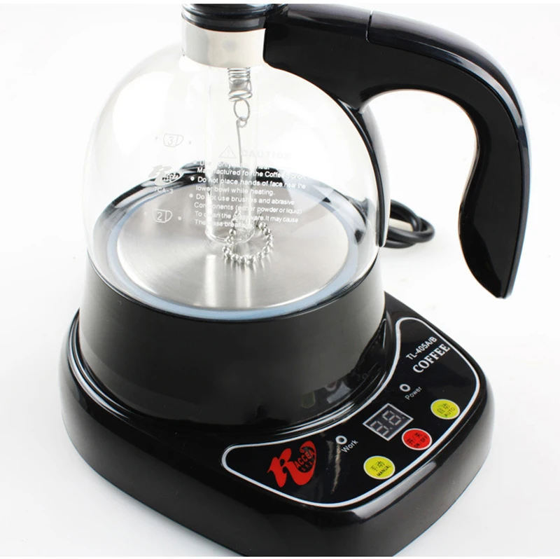 Household Coffee Maker Commercial Siphon Coffee Pot Cooking Machine Set Electric Glass Machine