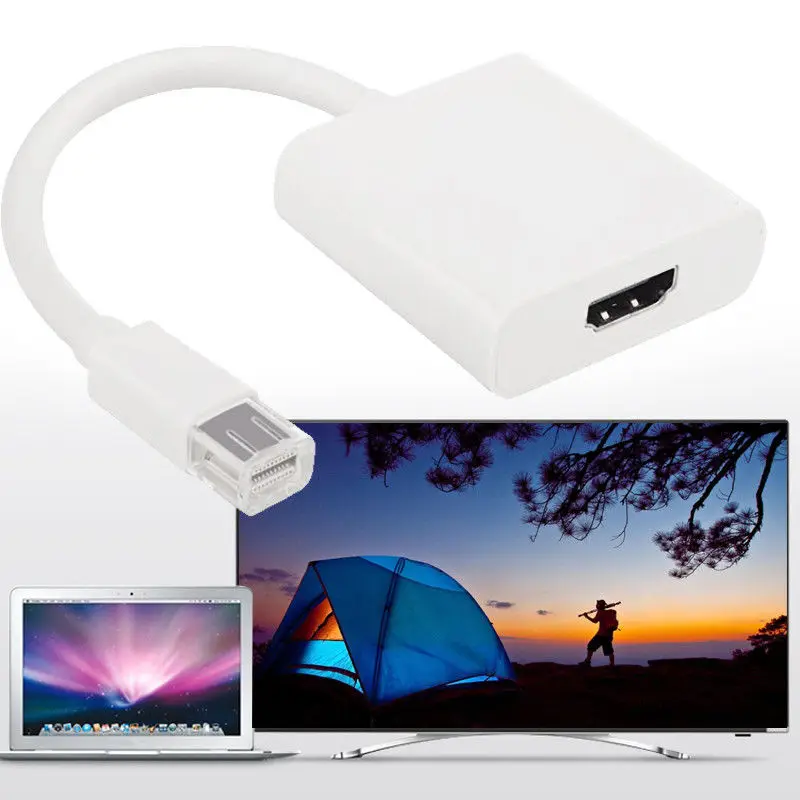 Mini Display Port to HDMI адаптер Thunderbolt Для Apple iMac Mac Macbook Pro Air |
