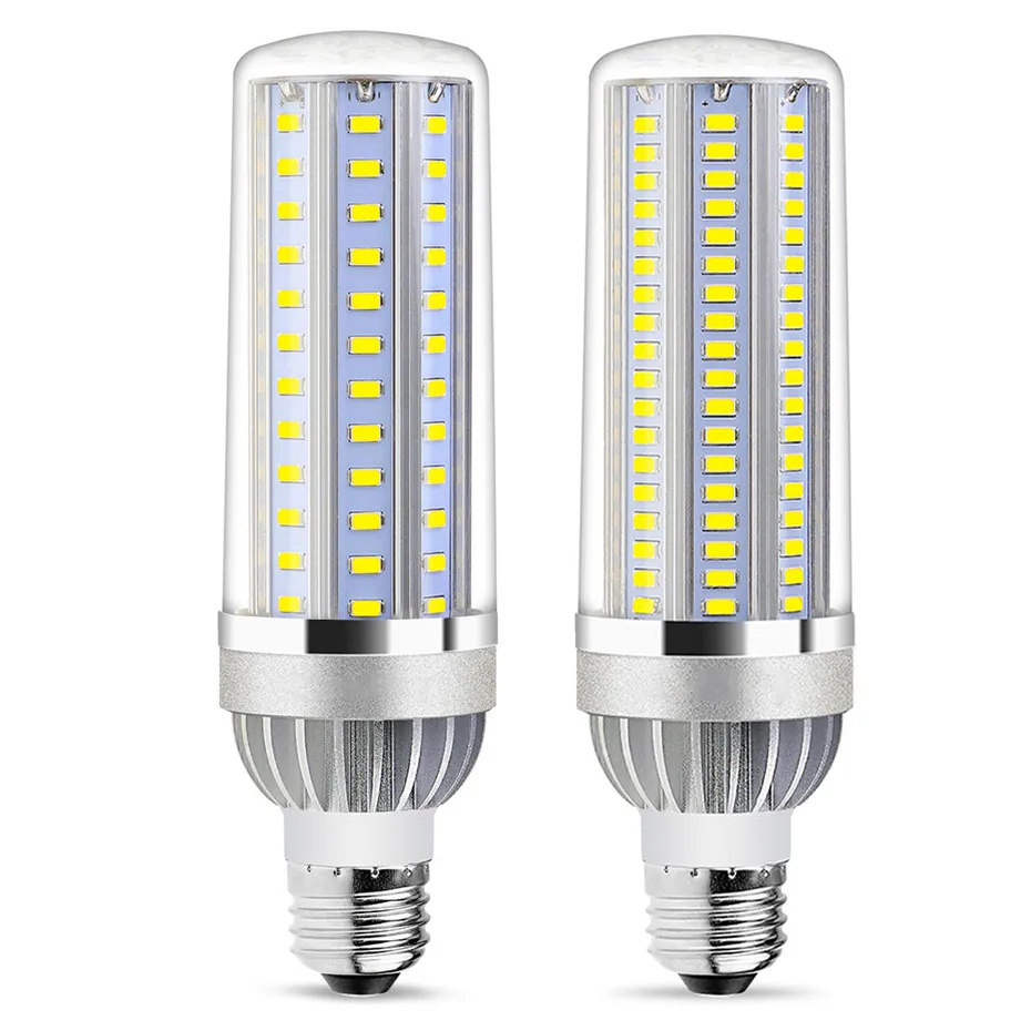 E27 SMD 5730 дневного света светодиодный кукурузная Лампа 220V 110V лампы высокой Яркость