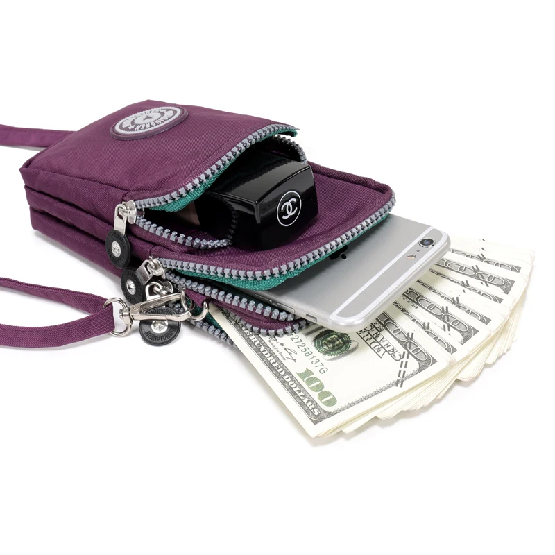 Мини для женщин hangbag Холст сумка flap crossbody телефон монетного кошелька путешествия