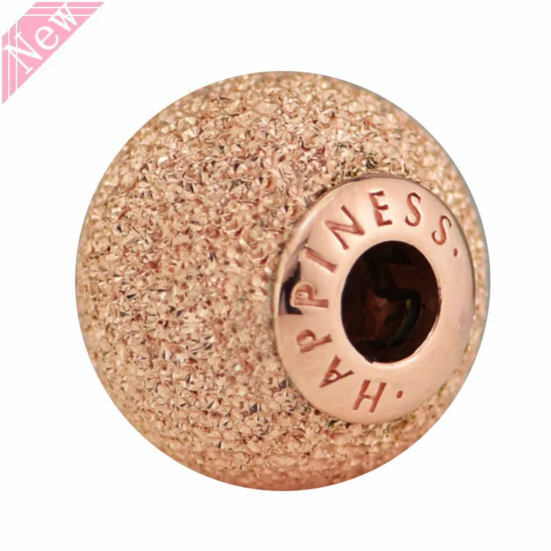 

Brand Rose Bright Happiness ESSENCE Charm Beads for Jewelry Making DIY Fit PANDORA ESSENCE Collection Bracelets Wholesale ST106R