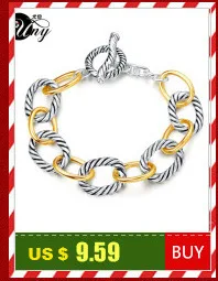 UNY Bracelet Designer Brand David Inspired Bracelets Antique Women Jewelry Cable Wire Vintage Bracelet Christmas Gifts Bracelets