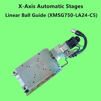 

XMSG750-LA24 Linear Ball Guide, X-Axis Automatic Stage, Made in Japan, Linear Motion Ball Bearing Slider, rail way, used