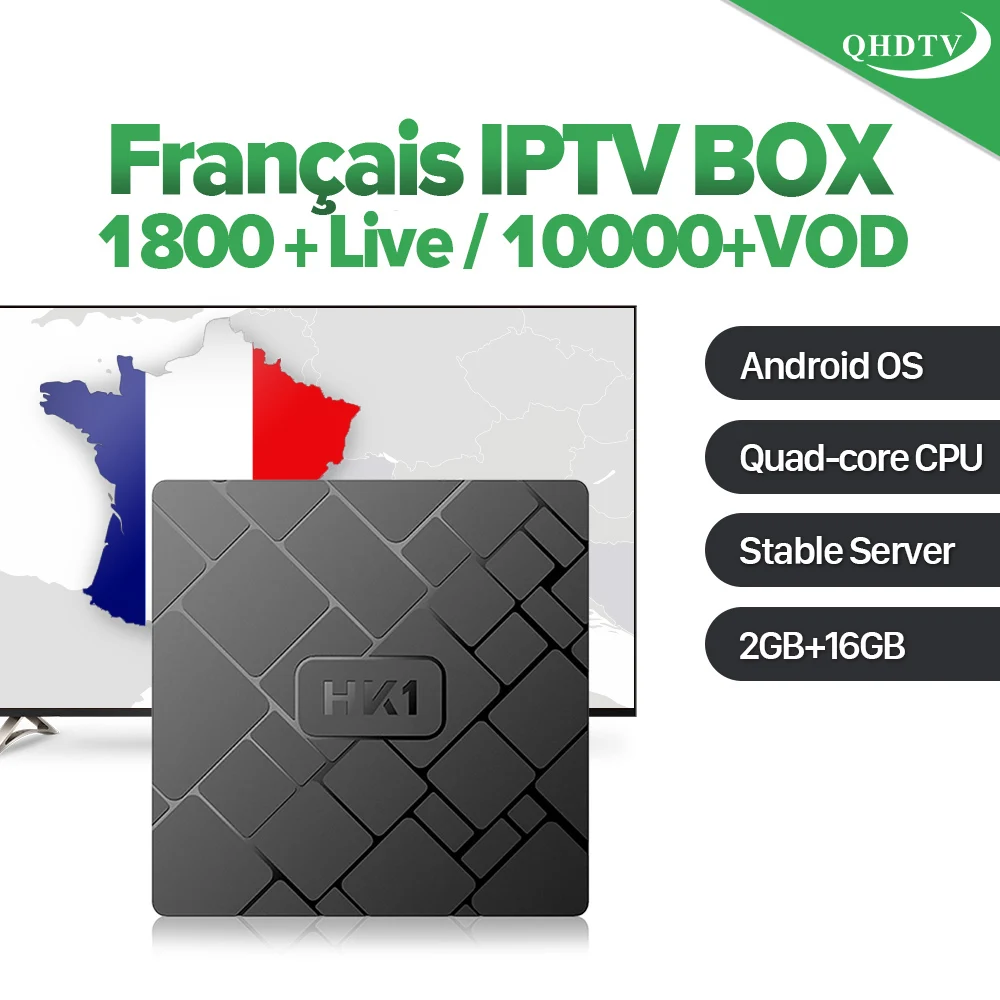 

IPTV Arabic HK1W Android smart box QHDTV Subscription 1 Year code 2G 16G IPTV Arabic France Italy Germany Spain IP TV top box
