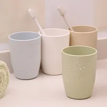 1 шт. экологичный японский-стиль мыть стаканчик для зубной щетки портативный пластиковый держатель для зубных щеток промывки чашки наборы товары для дома, ванной