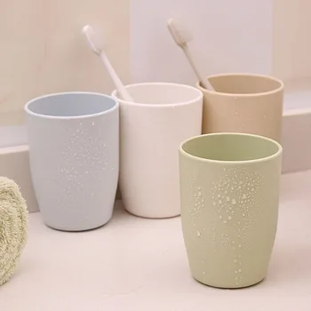 

1Pcs Eco-friendly Japanese-style Wash Tooth Mug Portable Plastic Toothbrush Holder Rinsing Cup Sets Home Bathroom Accessories