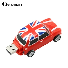 New USB Flash Drive Elegant England Car Cool 64GB Memory Stick 16GB Pendrive External Storage 32GB