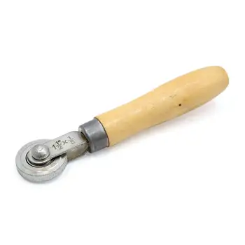 

uxcell Car Wooden Handle Bearing Roller Tire Repair Tube Patch Tyre Tool Kit