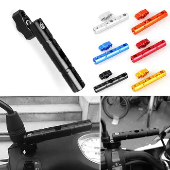 

Vehemo for Bracket Crossbar Rearview Mirror Extension Holder Motorcycle Headlight Scooter